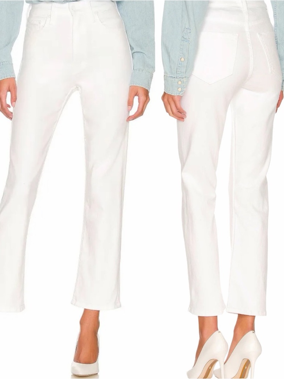 MOTHER High Waisted Rider Ankle in Fairest Of Them All Size 28 Stretch Classic